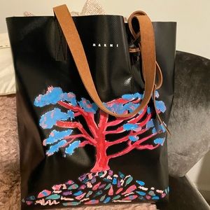 Marni Tree Tote Bag